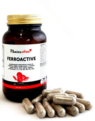Ferroactive, 60 cap., Pàmies Vitae
