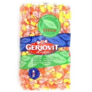 Caramelos gajos ácidos. Sin azúcar. Geriovit