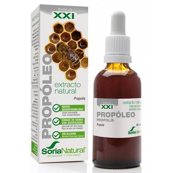Extracto de Propóleo Fórmula XXI, 50ml. Soria Natural