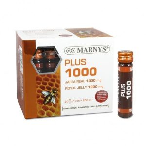 Jalea Real Plus 1000mg, 20 ampollas. Marnys