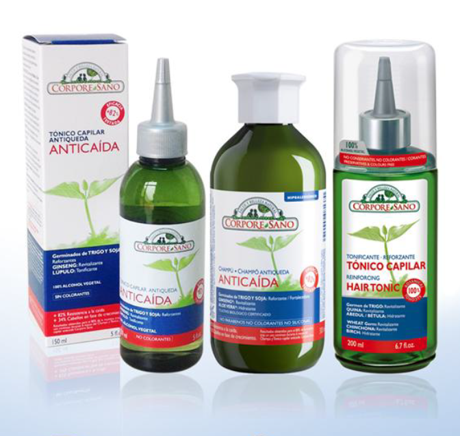 Champú Anticaída BIO, 300ml. Corpore Sano - Imagen 2