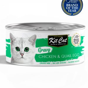 Kit Cat Lata Pollo con Huevo de Codorniz en salsa